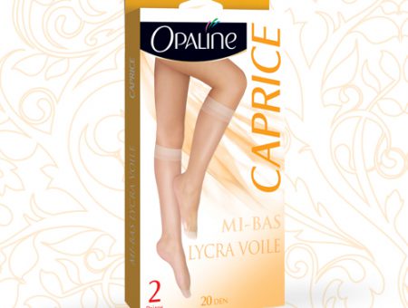 Duo Mi bas lycra voile CAPRICE 20