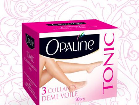 Trio Collants demi voile TONIC 20